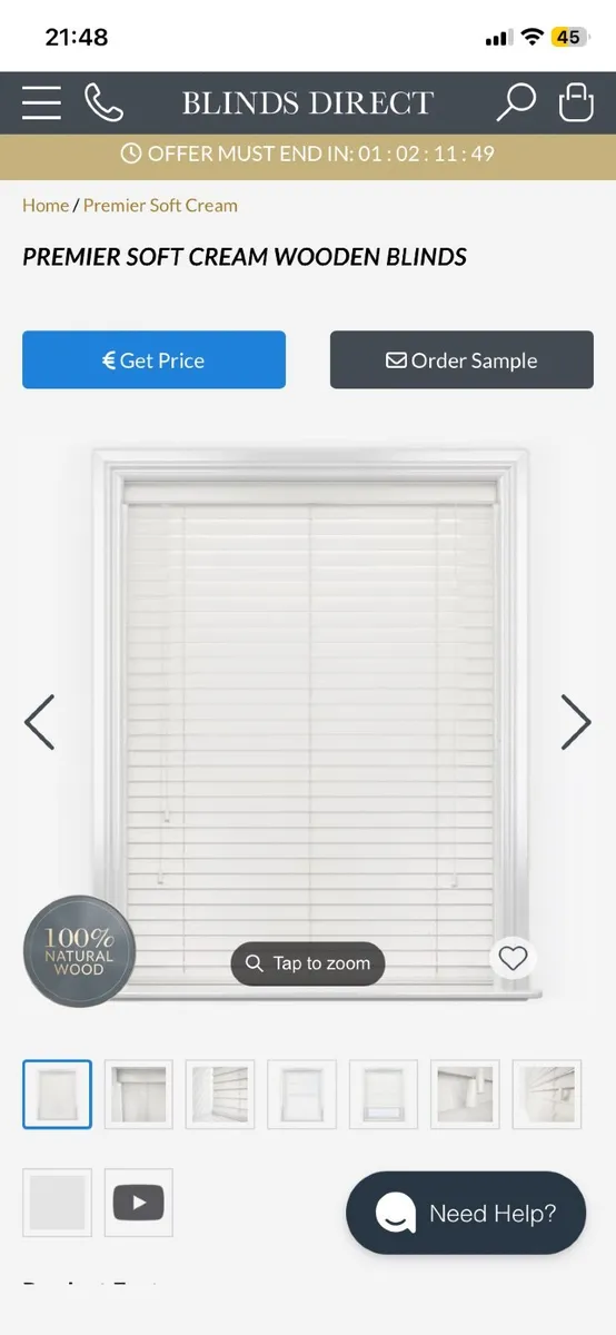 Wooden blinds
