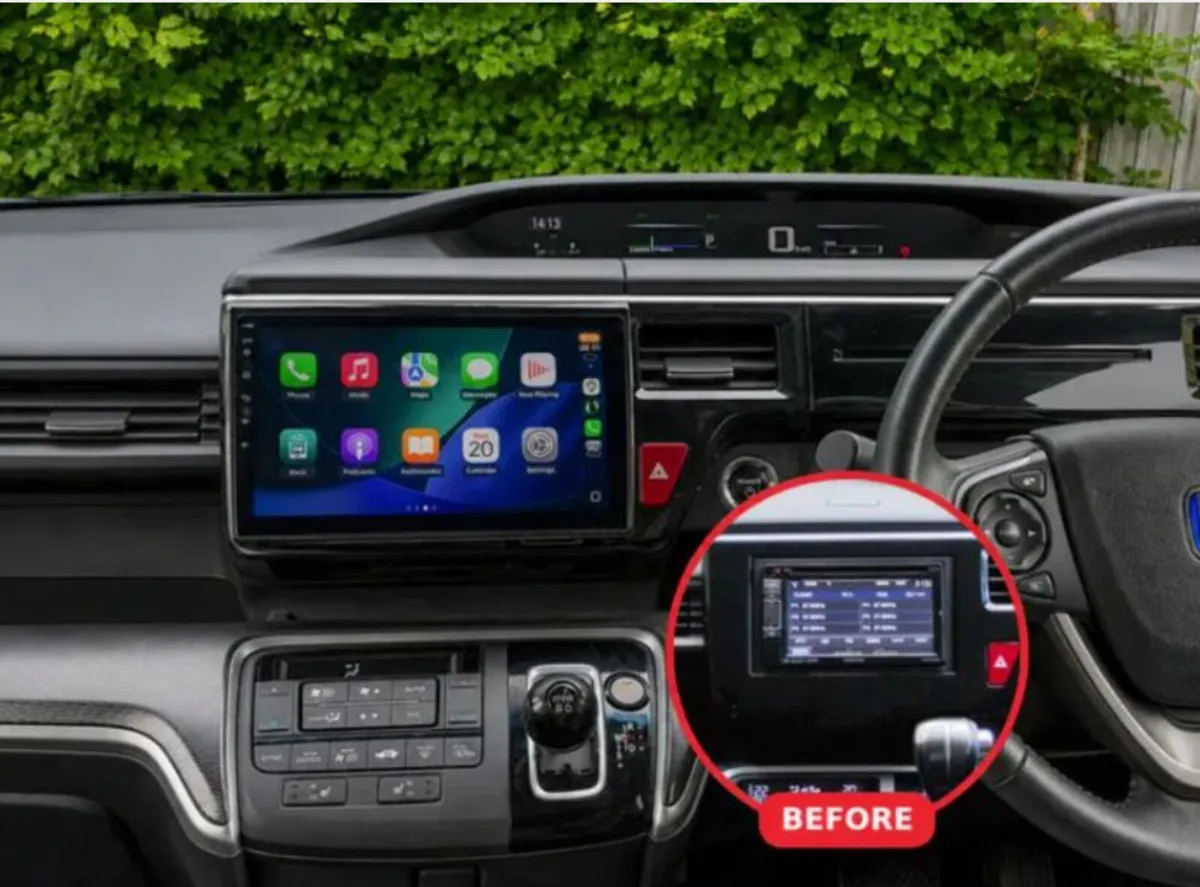 Honda Stepwgn Apple CarPlay & Android Auto Radio