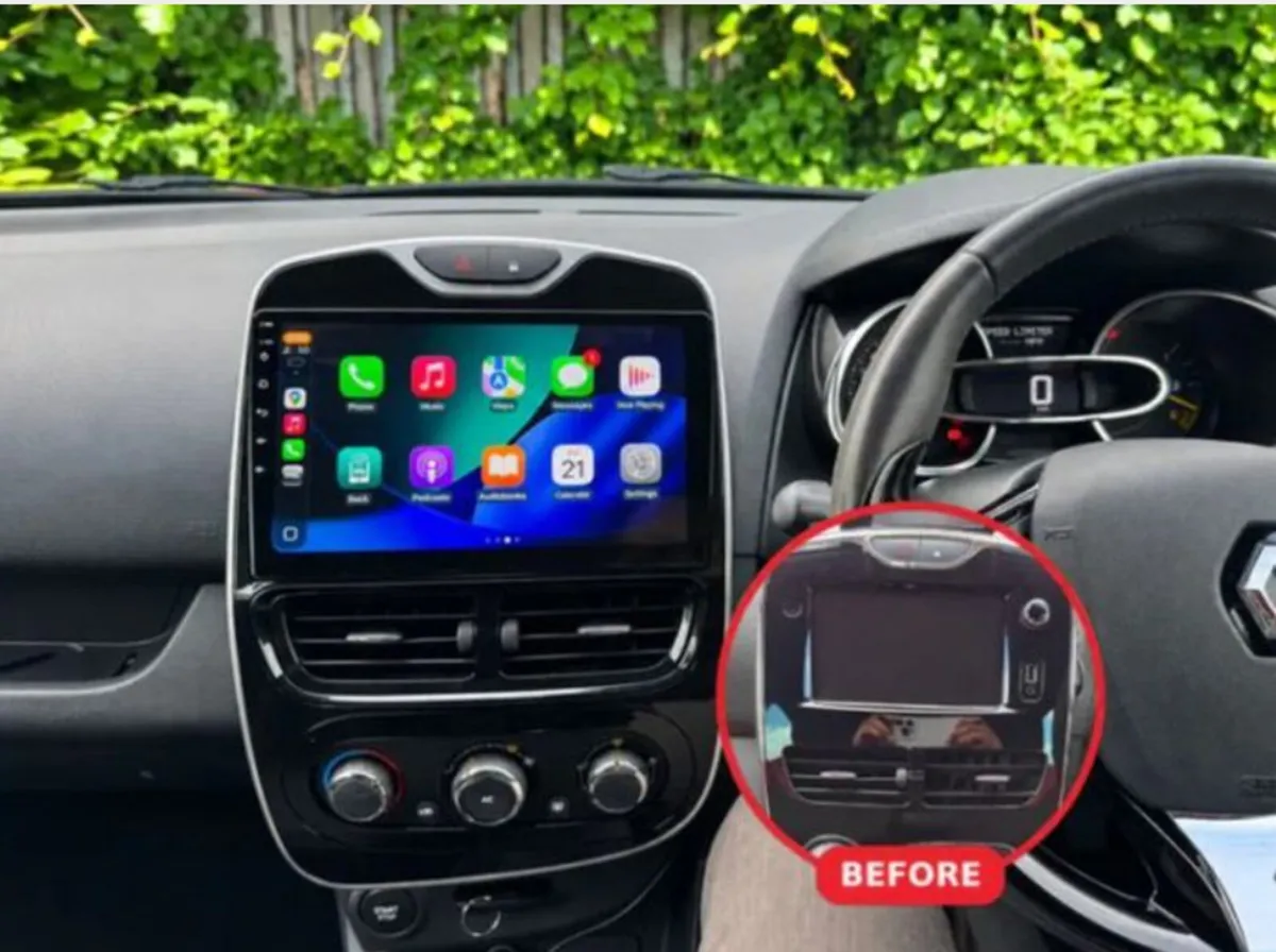 Renault Clio Apple CarPlay & Android Auto Radio