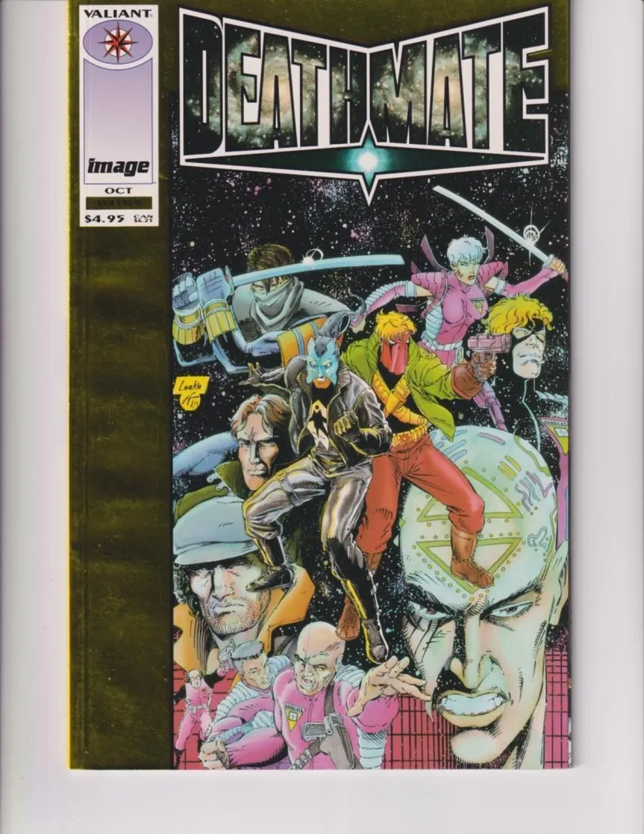 DEATHMATE YELLOW OCT 1993 IMAGE COMIC - Image 1