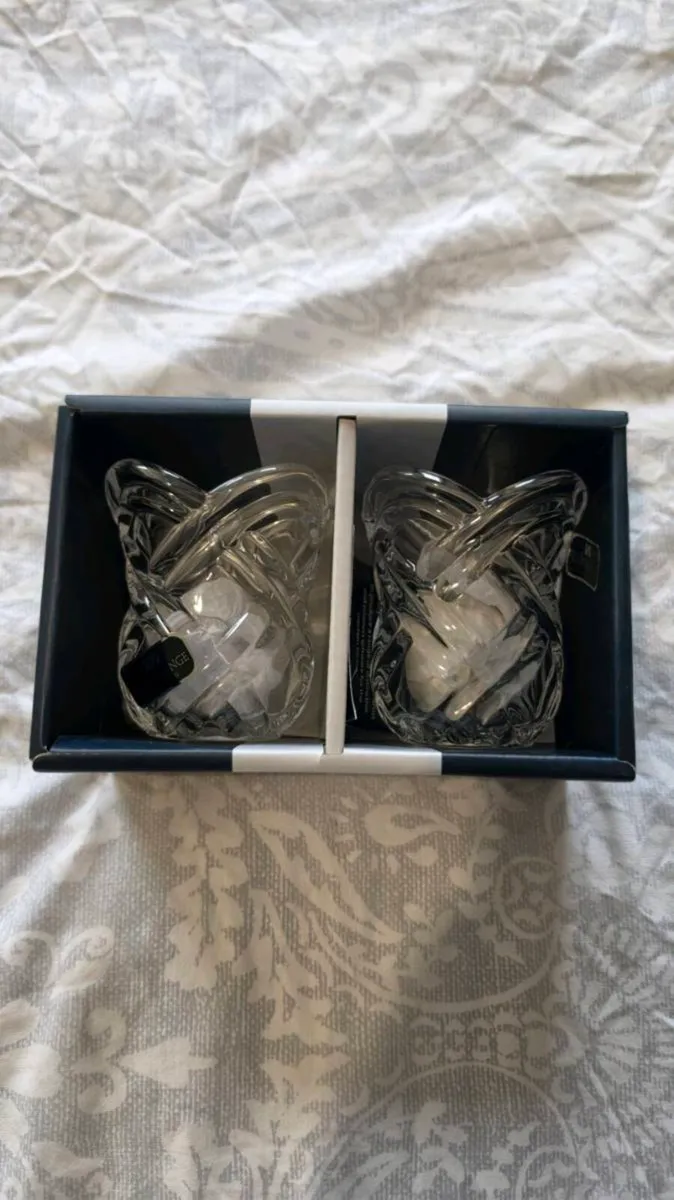 Newgrange Glass Candle Holders - Image 2