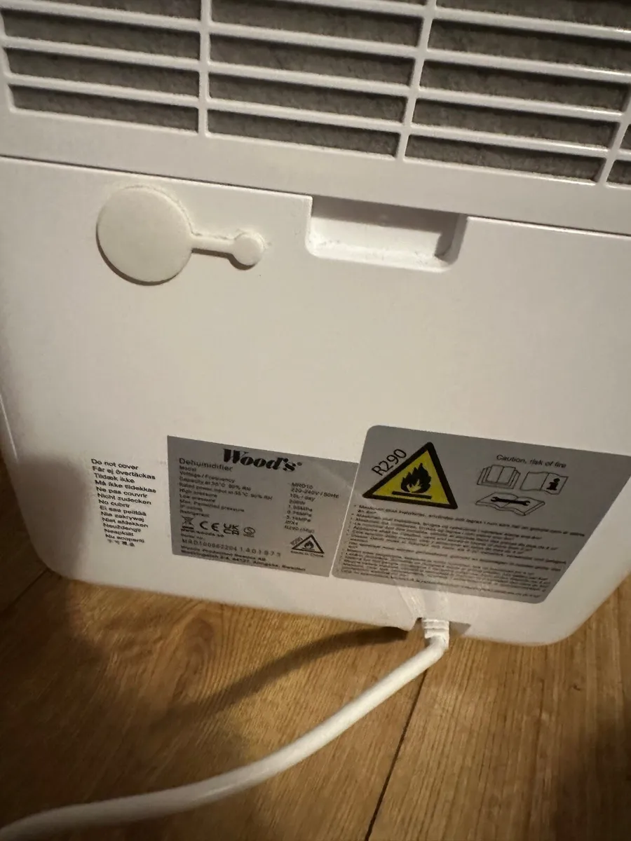 Wood’s MRD10 Dehumidifier - Image 2