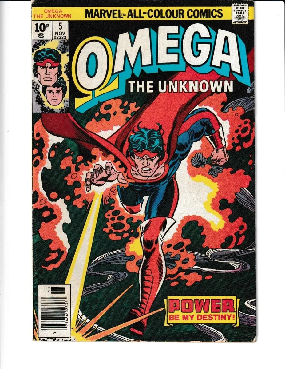 OMEGA THE UNKNOWN #5 (1976) MARVEL BRONZE AGE - Image 1