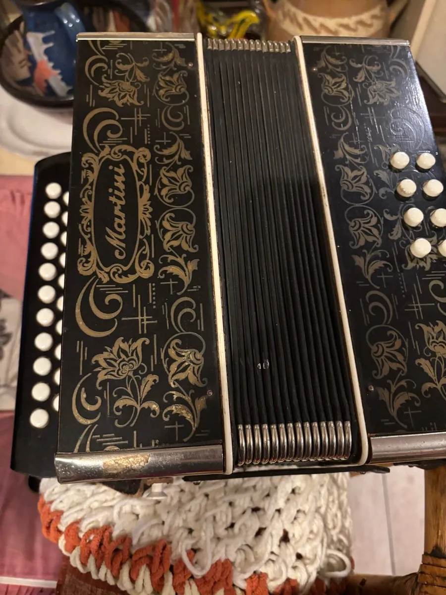 Vintage martini 2 button accordion - Image 1