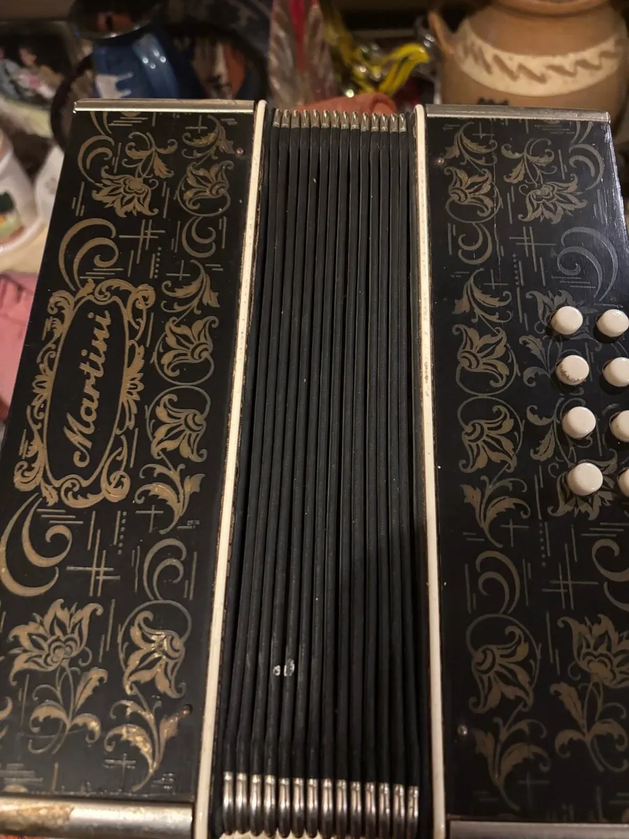 Vintage martini 2 button accordion - Image 3