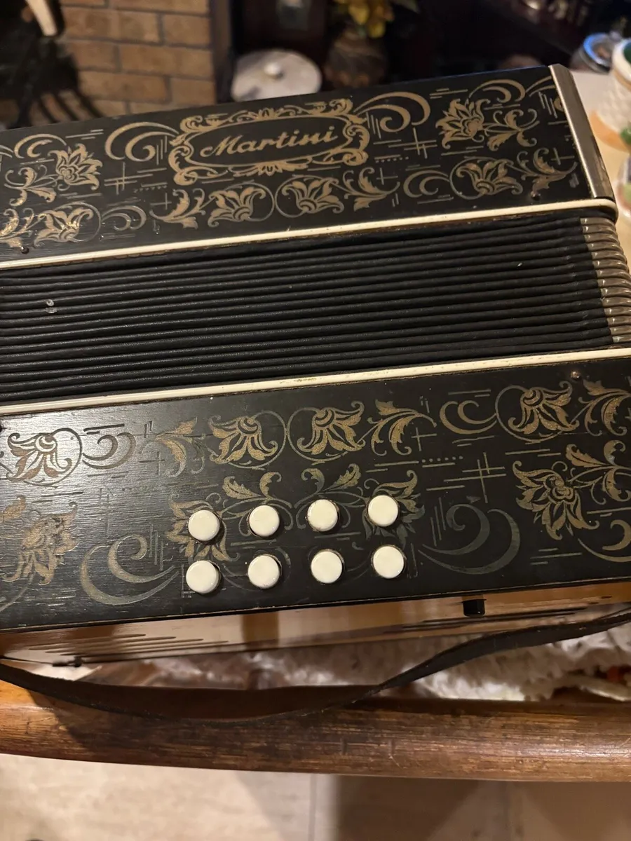 Vintage martini 2 button accordion - Image 4