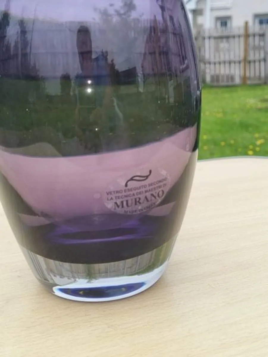 Large Murano Vase - Image 2