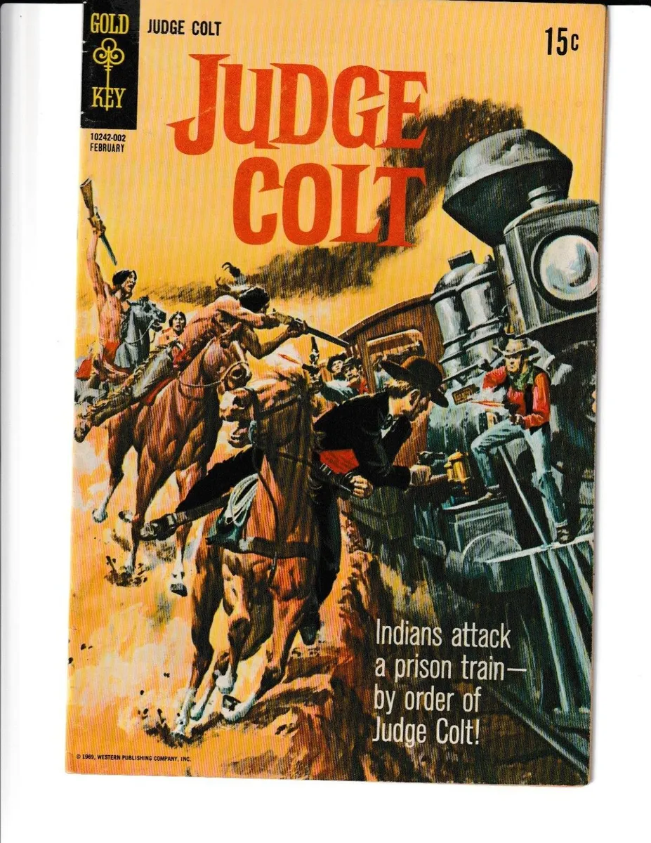 JUDGE COLT #2 (1970) GOLD KEY BRONZE AGE COMIC - Image 1