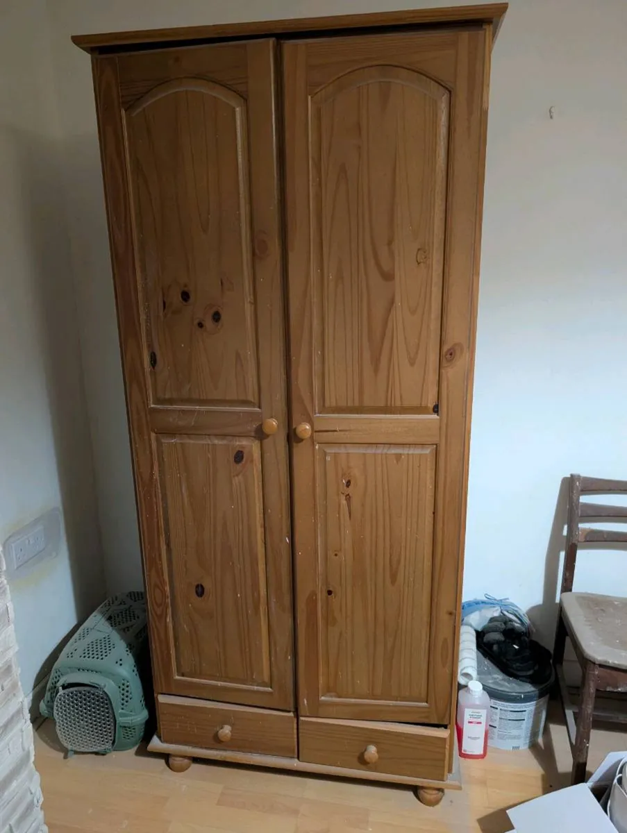 Pine Wardrobe - (Clothes not included) - Image 1