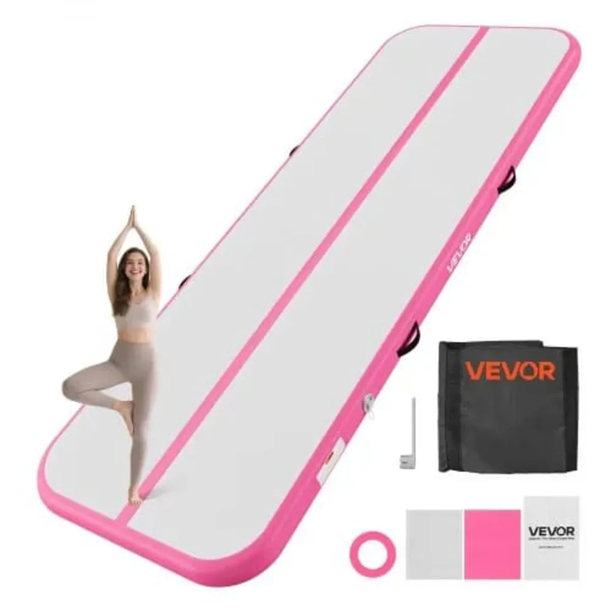 Inflatable Gymnastics Air Mat 3m Training Mats w/ - Image 1