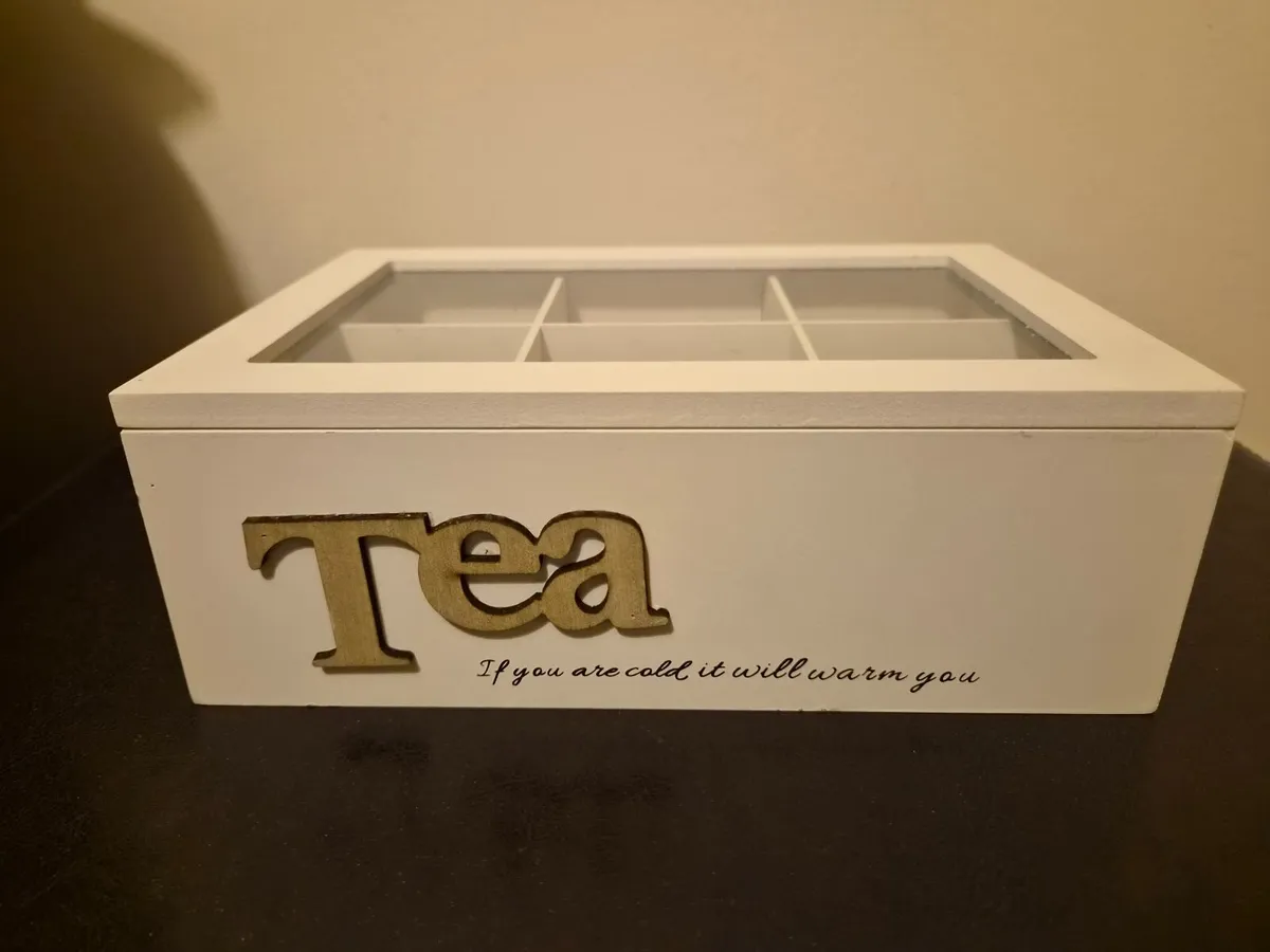 Tea storage box- BRAND NEW - Image 2
