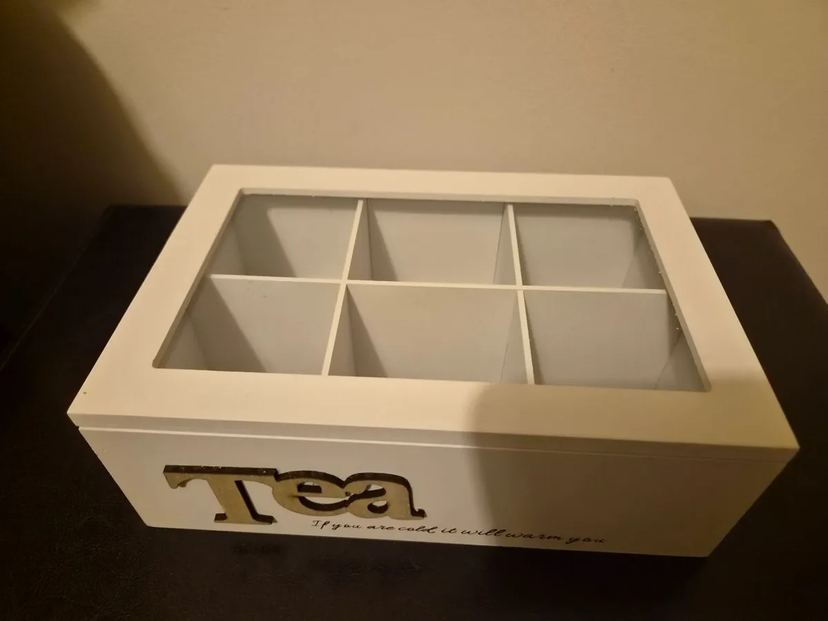 Tea storage box- BRAND NEW - Image 1
