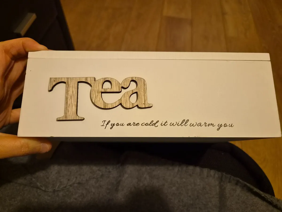 Tea storage box- BRAND NEW - Image 4