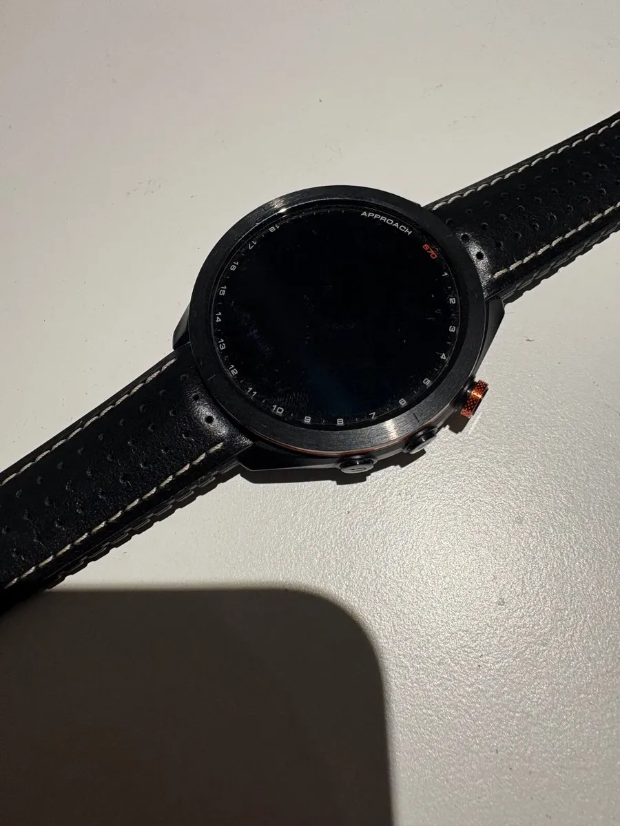Garmin s70 golf watch - Image 1