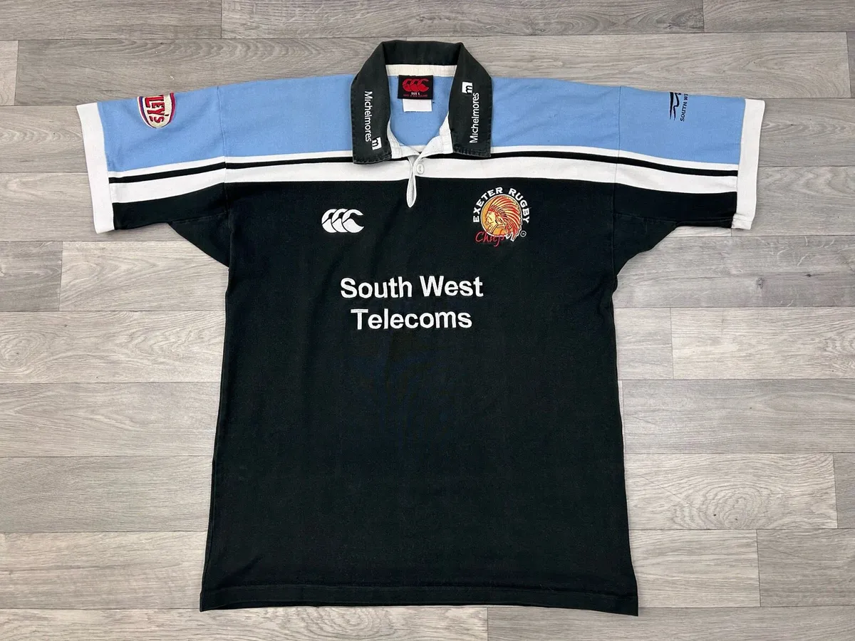 Vintage 2004 Canterbury Exeter Chiefs Rugby Jersey - Image 1