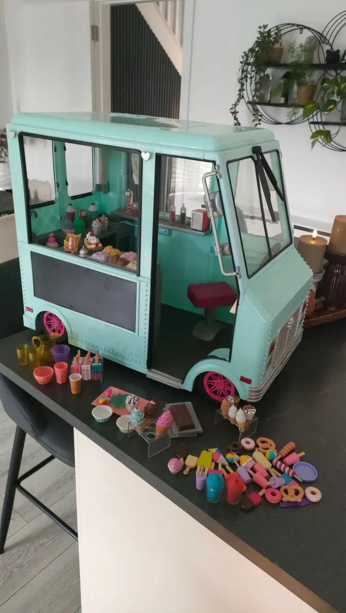 Our Generation Sweet Stop Ice Cream Truck Playset - Image 1