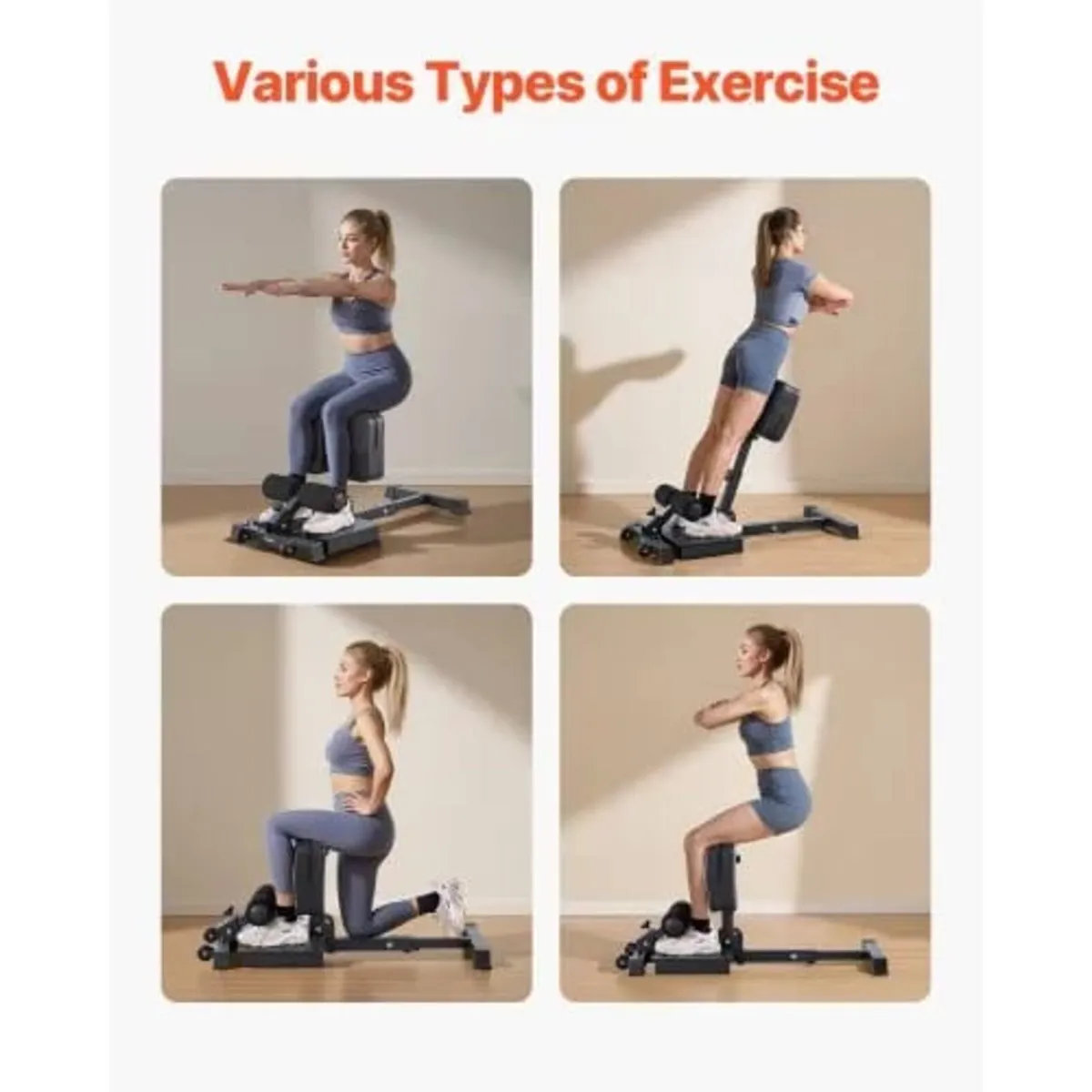 Sissy Squat Machine, Multi-Function Deep Sissy Squ - Image 4