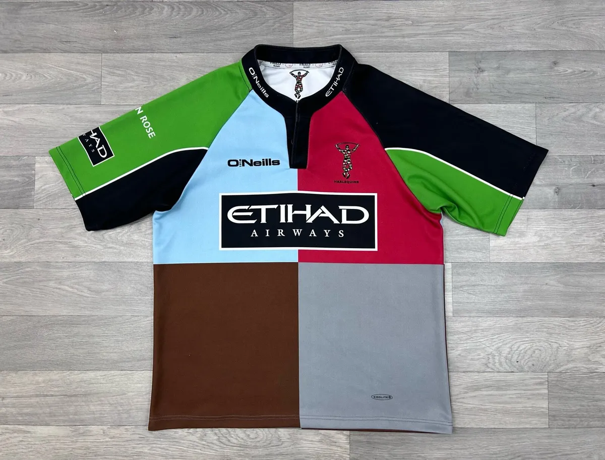 Vintage 2011 Oneills Harlequins Rugby Jersey M - Image 1