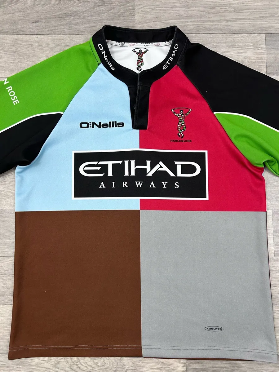 Vintage 2011 Oneills Harlequins Rugby Jersey M - Image 2