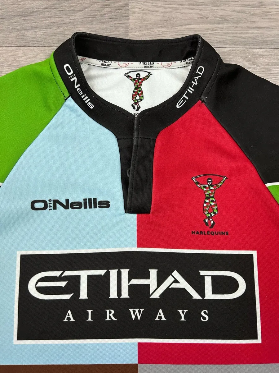Vintage 2011 Oneills Harlequins Rugby Jersey M - Image 3