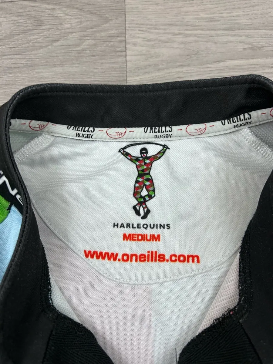Vintage 2011 Oneills Harlequins Rugby Jersey M - Image 4