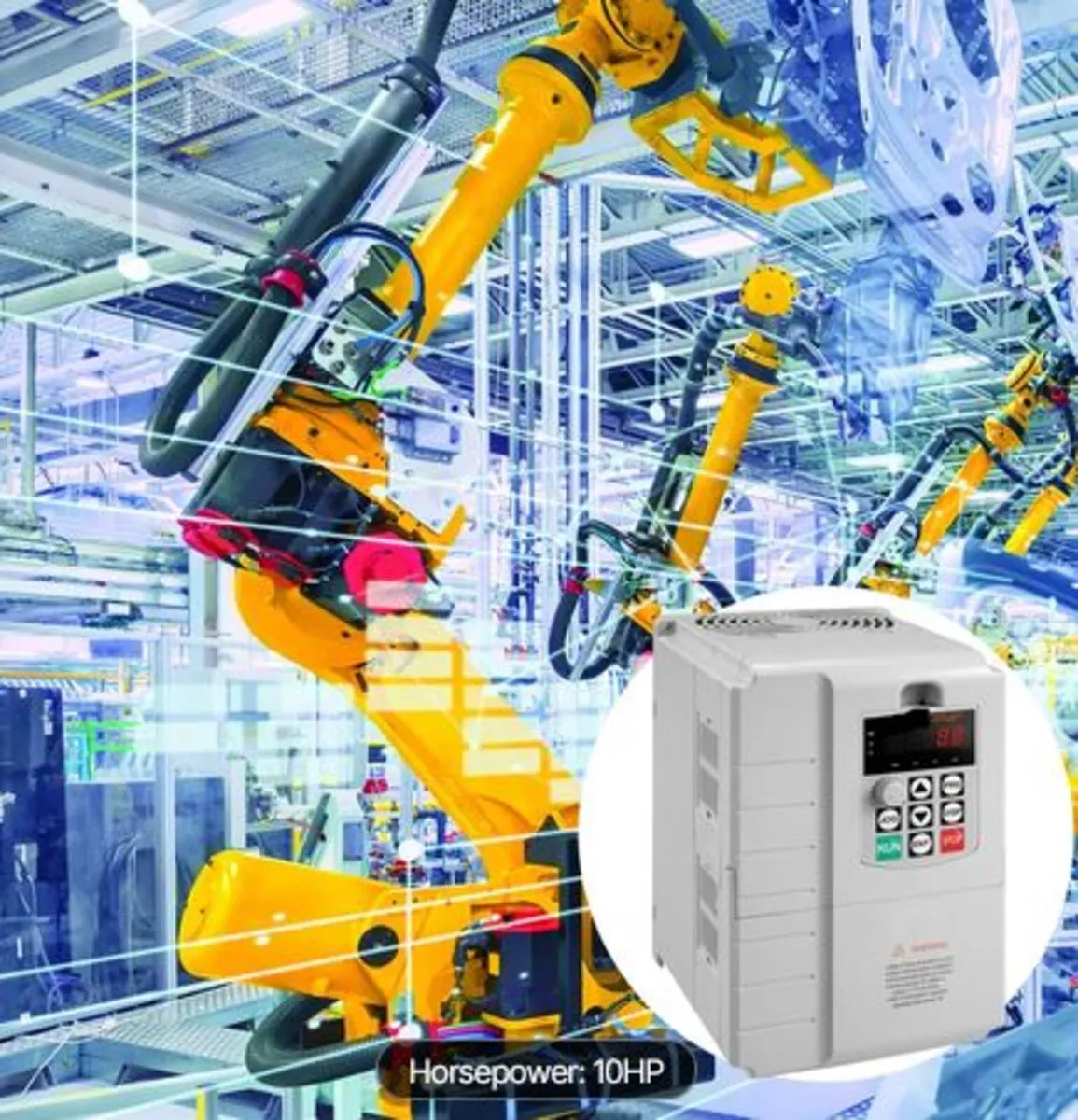 VFD 7.5KW, 34A, 10HP Variable Frequency Drive - Image 4