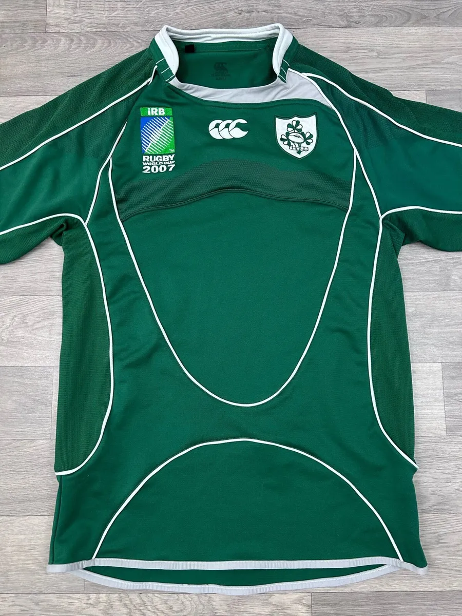 Vintage Canterbury Ireland 2007 Rugby Jersey Shirt - Image 2