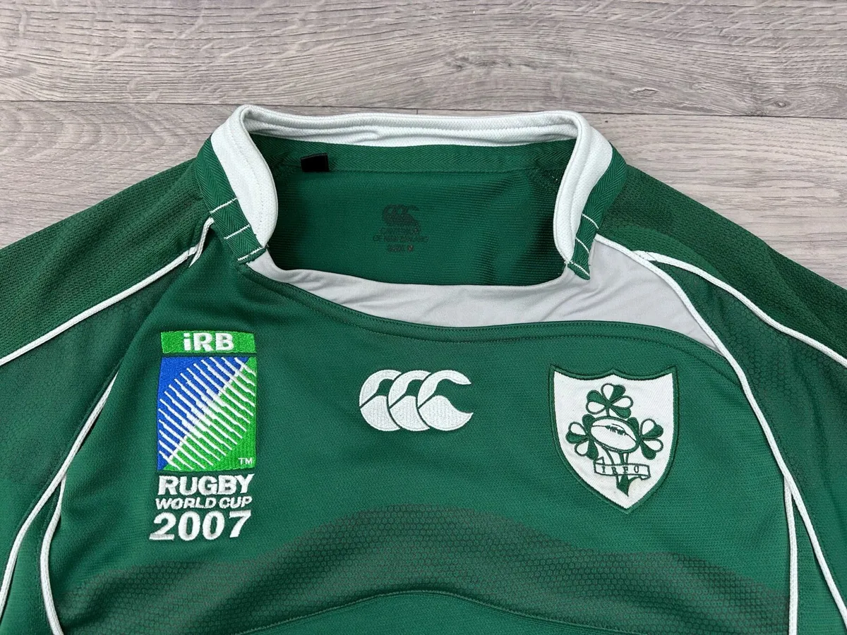 Vintage Canterbury Ireland 2007 Rugby Jersey Shirt - Image 3