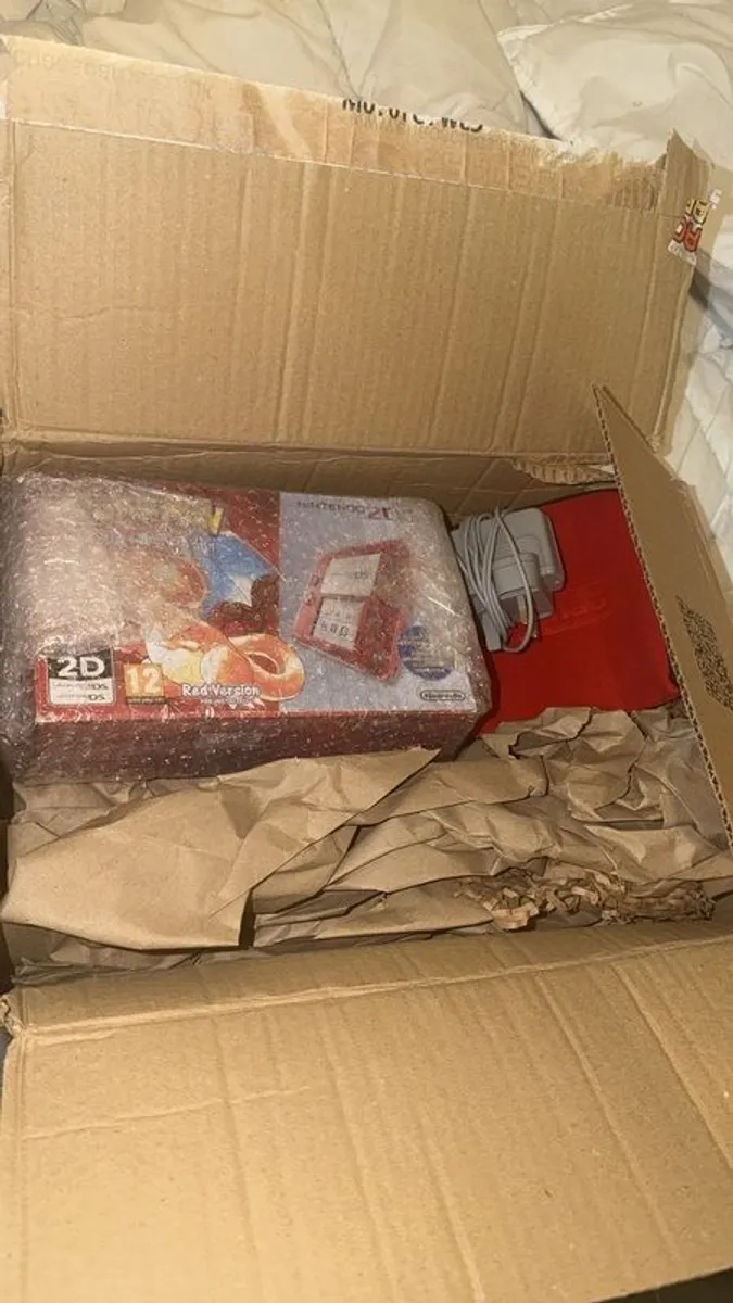 Pokemon Red Console All accessories plus games included see description - Image 1