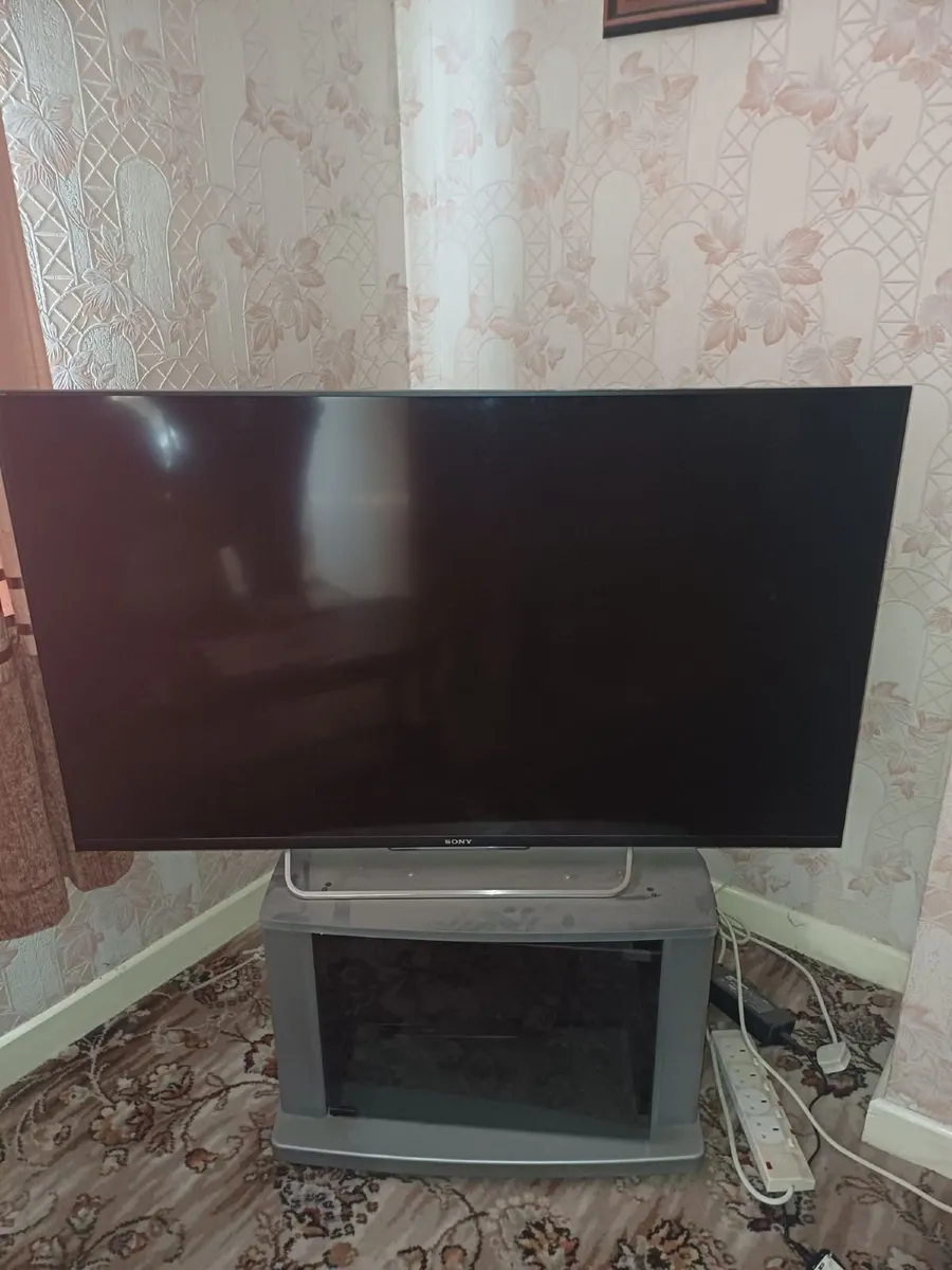 SONY 50" TV and TV Unit