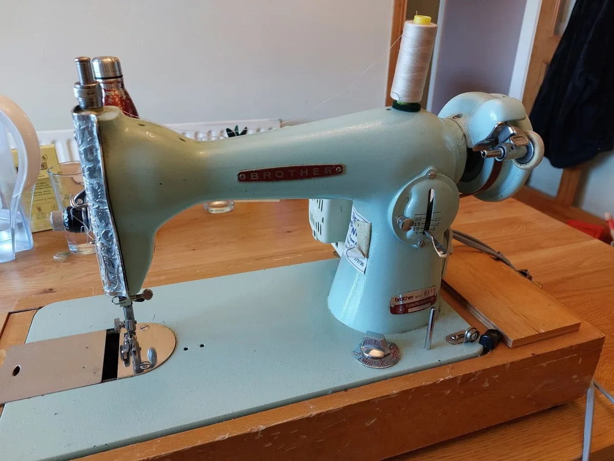 Vintage Brother sewing machine - Image 1