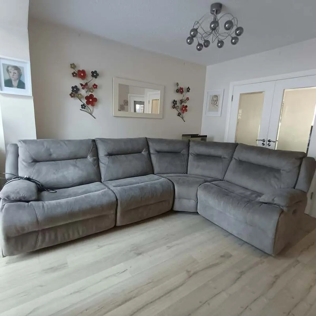 Electric Recliner Corner Sofa - Image 1