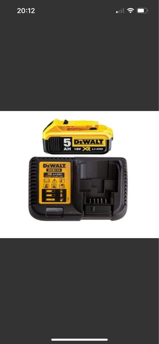 Dewalt 5amp Battery - Image 1