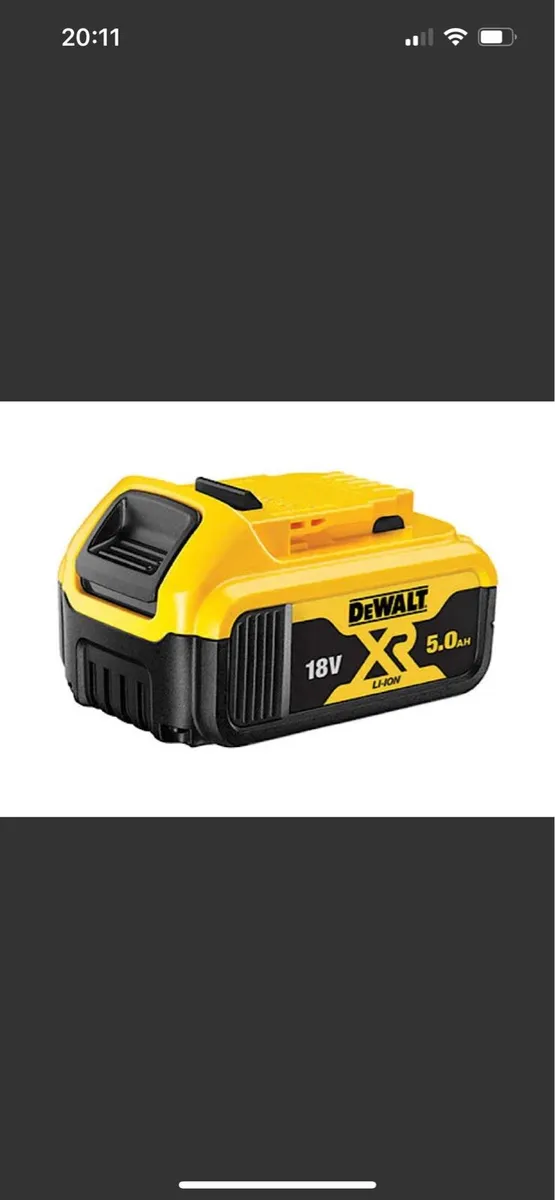 Dewalt 5amp Battery - Image 2