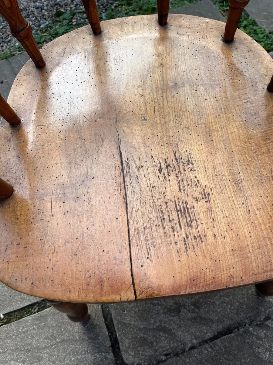 Antique captains chair - Image 2
