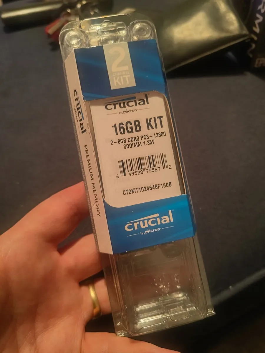 Brand New Crucial 16gb kit premium memory ram - Image 1