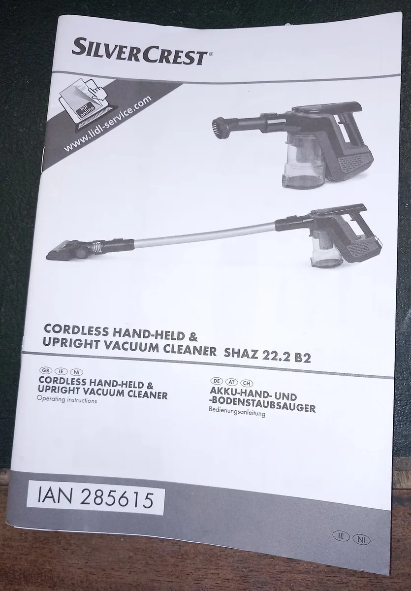 Silvercrest vacuum cleaner parts - Image 2