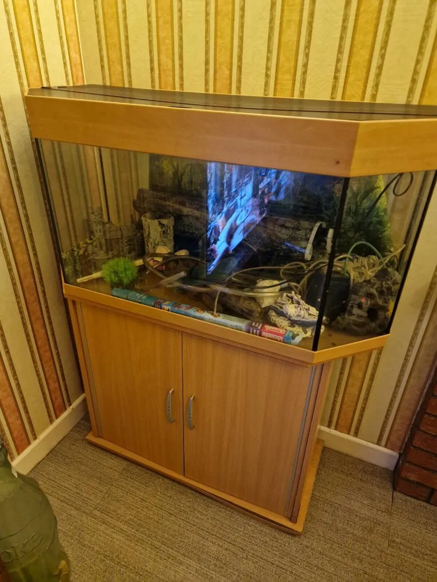 FISH TANK & STAND - Image 1