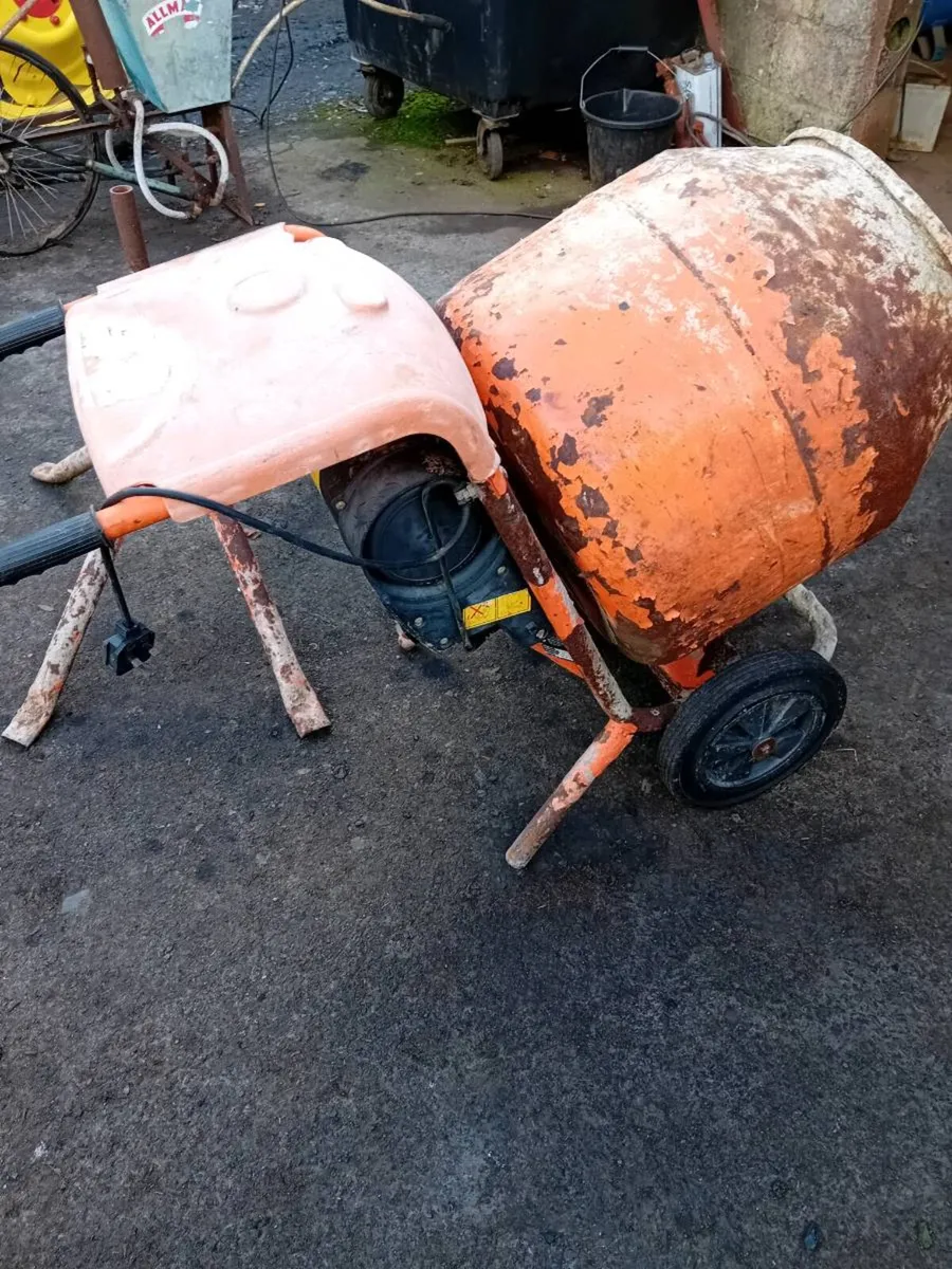 Bell Electric Cement Mixer - Image 3