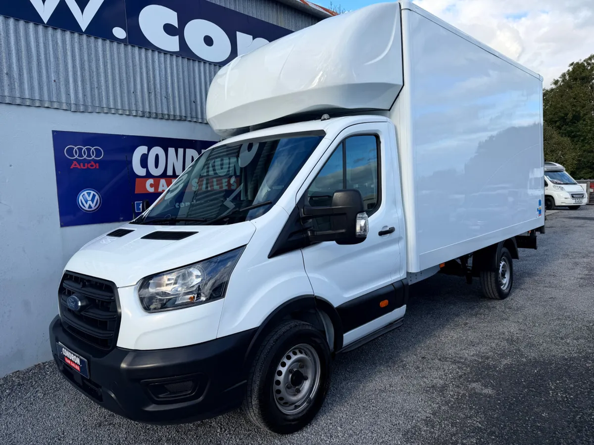 2023 FORD TRANSIT LUTON BOX & TAIL LIFT - Image 1