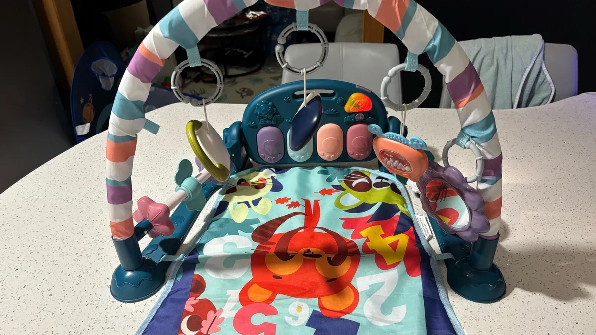 Baby play matt and activity gym - Image 3