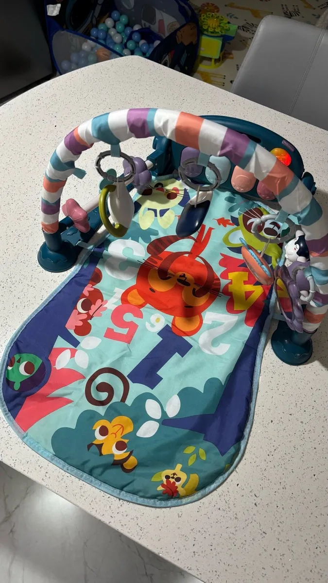 Baby play matt and activity gym - Image 4
