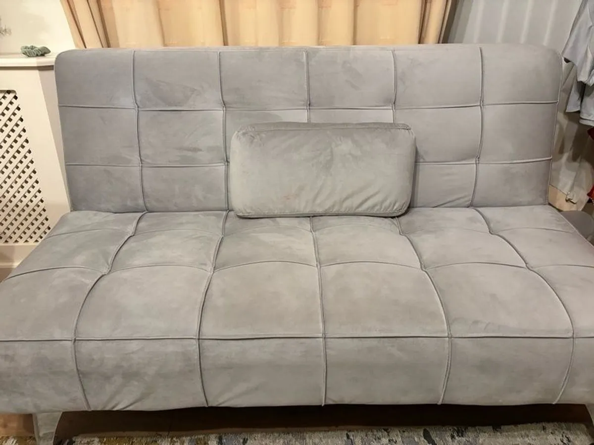 2 -3 seater Sofa and 2 seater Sofa bed - 5 seater L shaped sofa Set - Image 2