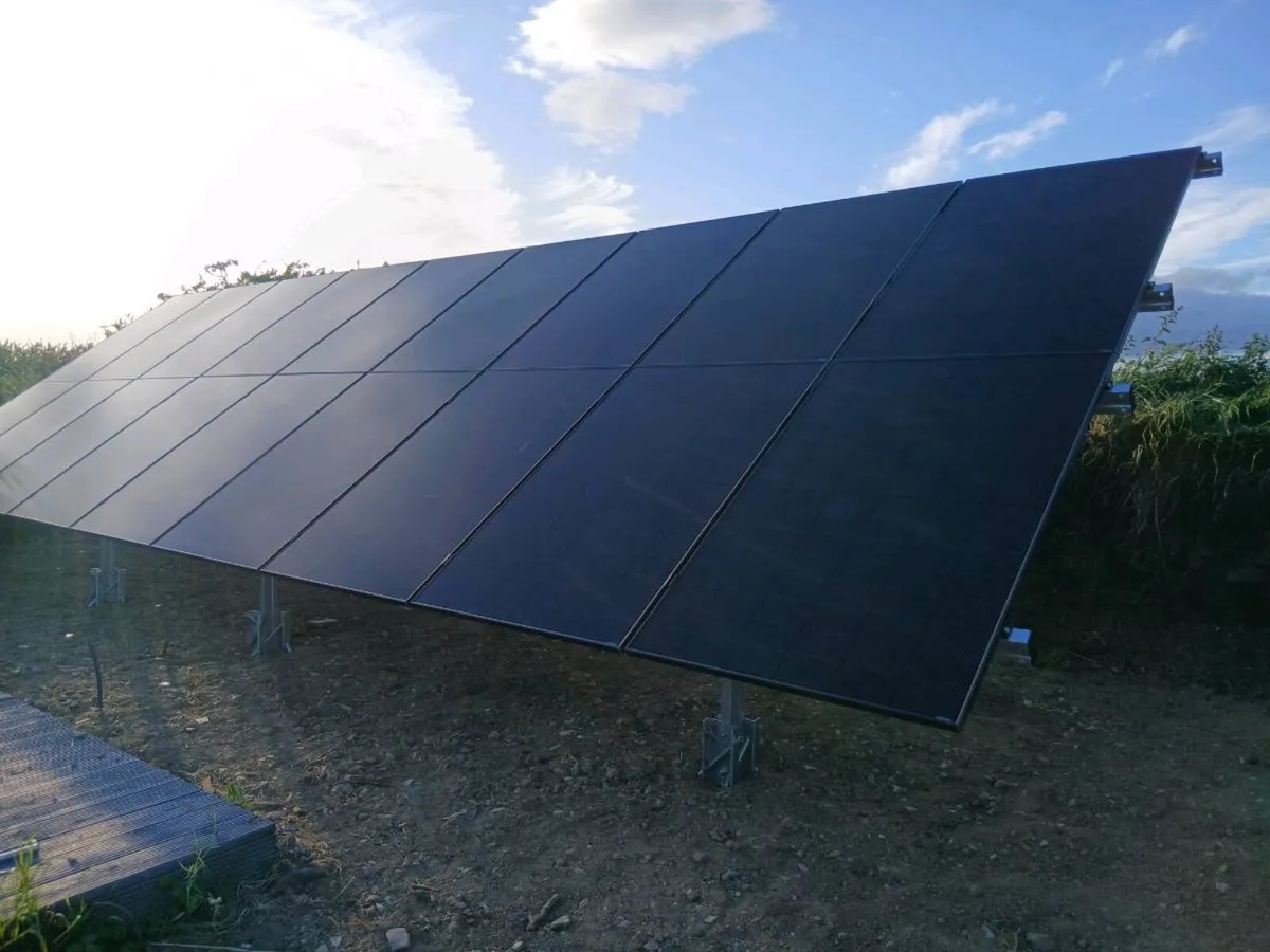 Solar ground mounting kit 22 panels - Image 1