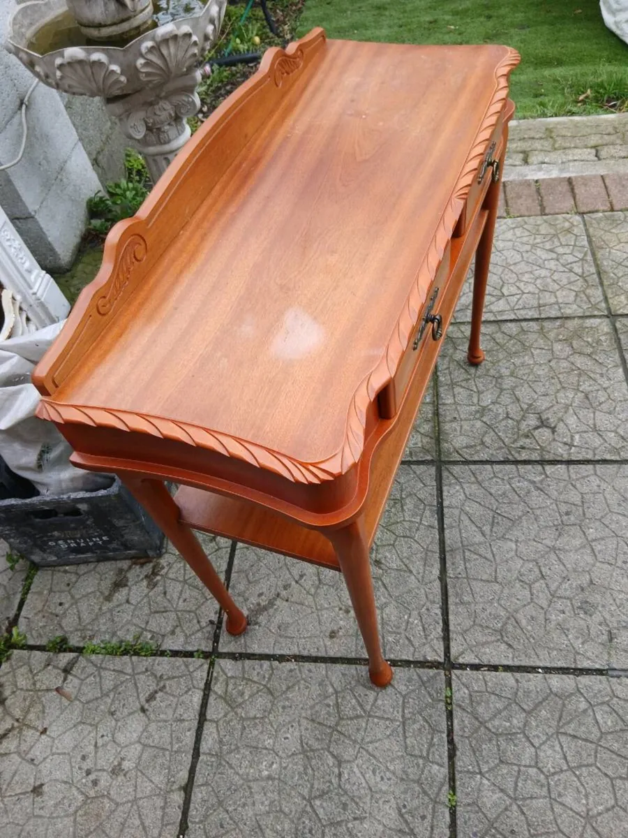 Vintage style hall table - Image 3
