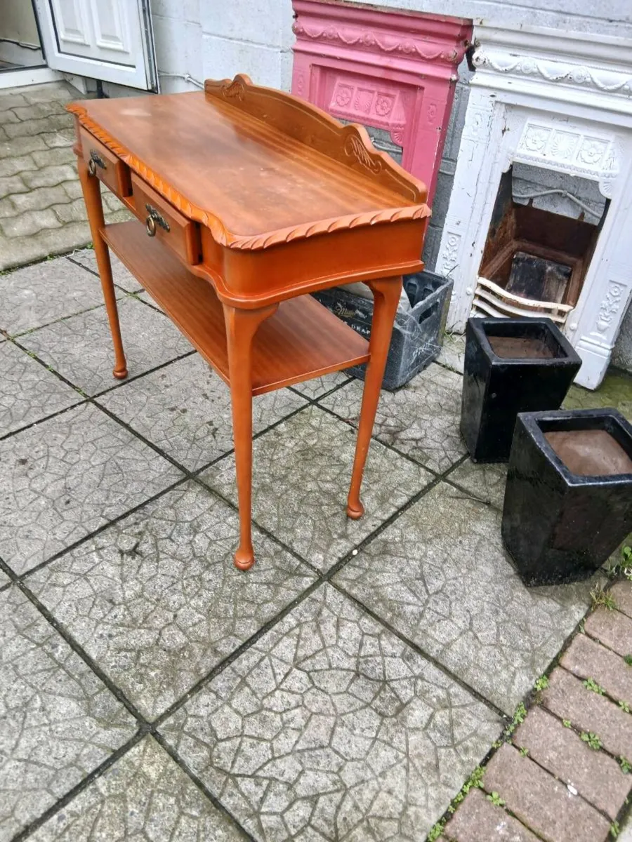 Vintage style hall table - Image 4