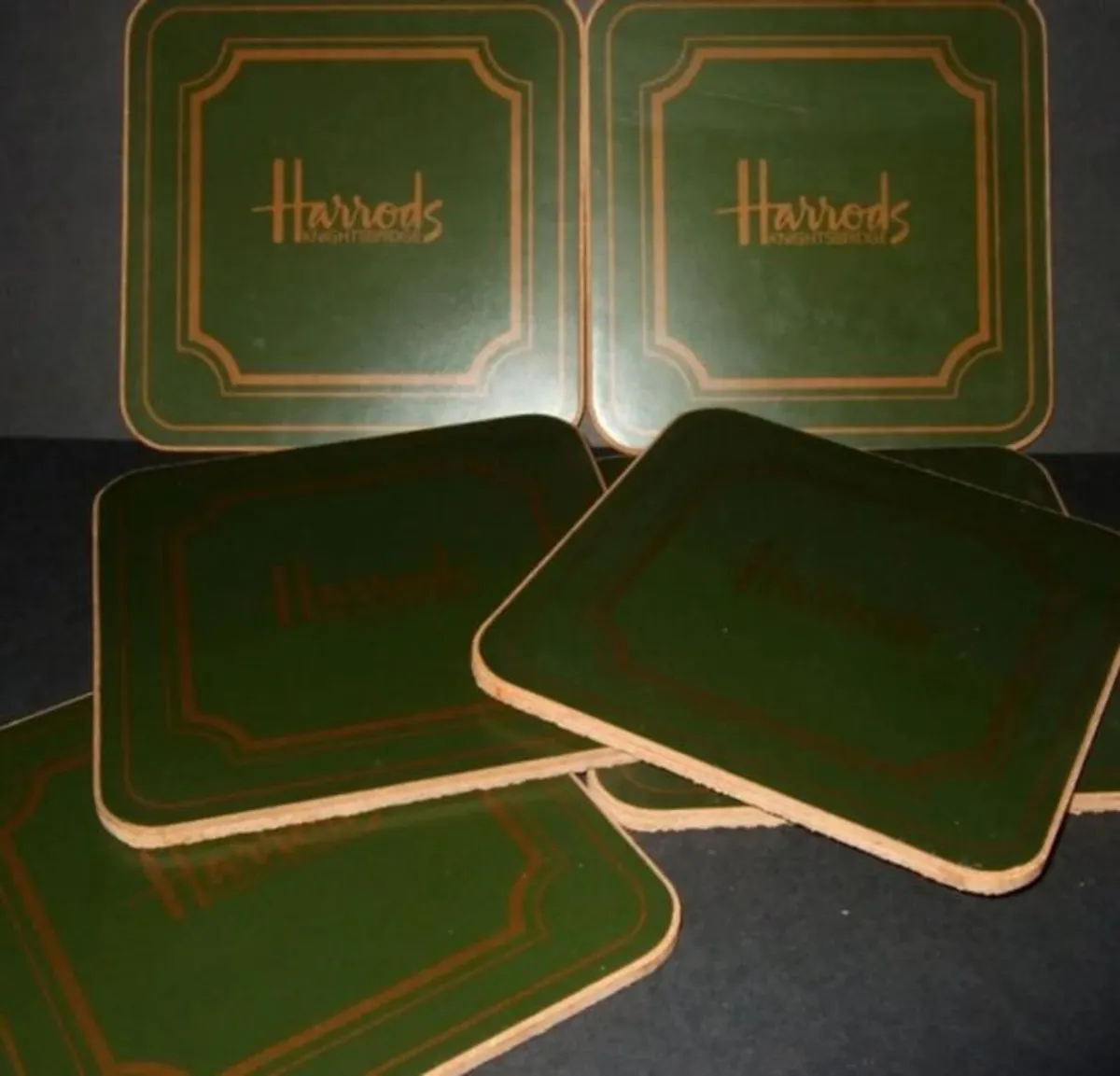 Vintage Harrods Knightsbridge Coasters-Unused - Image 4