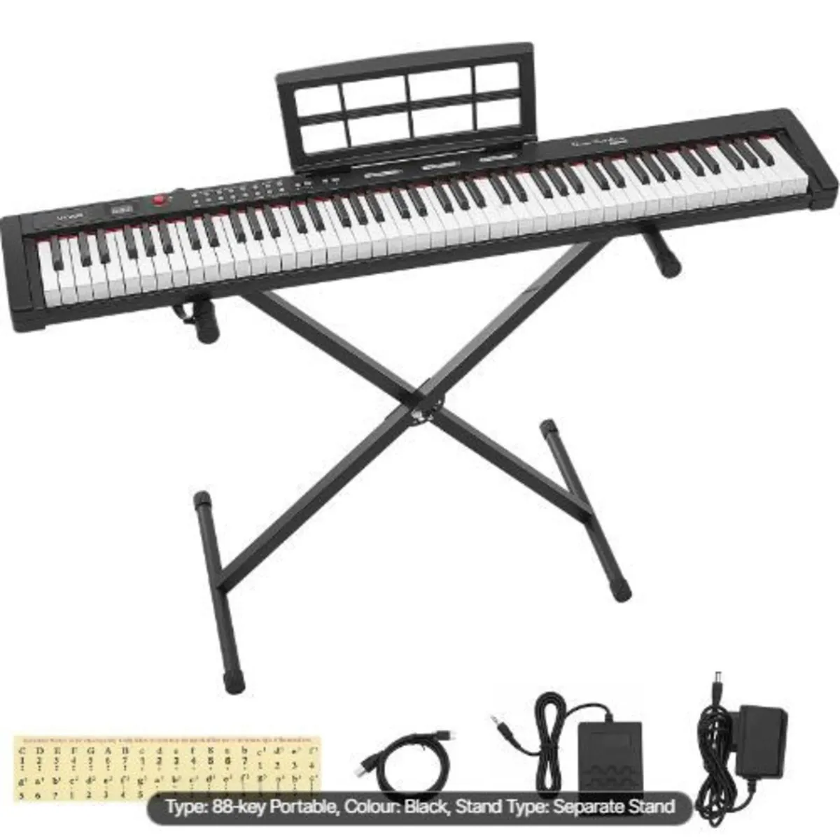 Digital Piano 88 Keys Semi Weighted Keyboard - Image 2