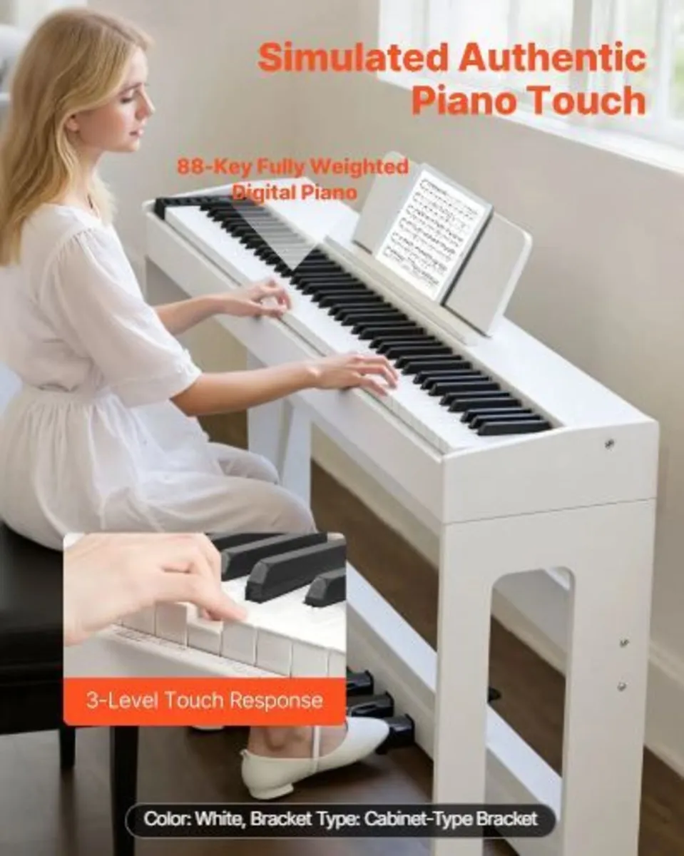 Weighted Digital Piano, 88 Keys Fully - Image 2