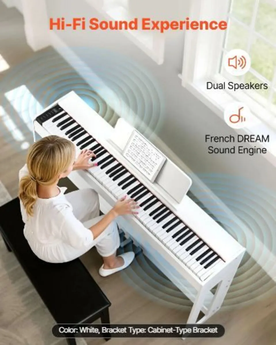 Weighted Digital Piano, 88 Keys Fully - Image 4